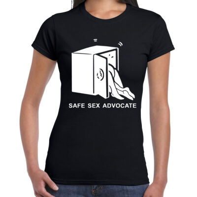 Safe Sex Advocate (Ladies, Black)  Thumbnail