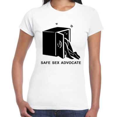 Safe Sex Advocate (Ladies, White)  Thumbnail