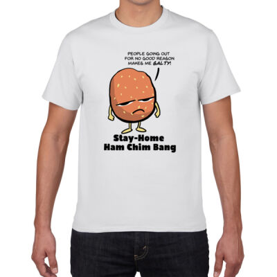 Stay-Home Ham Chim Bang (Unisex white) Thumbnail