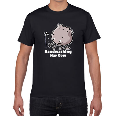 Hand-washing Har Gow (Unisex, black) Thumbnail