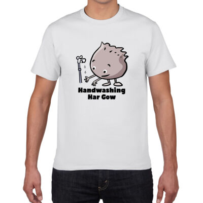 Hand Washing Har Gow (Unisex white) Thumbnail