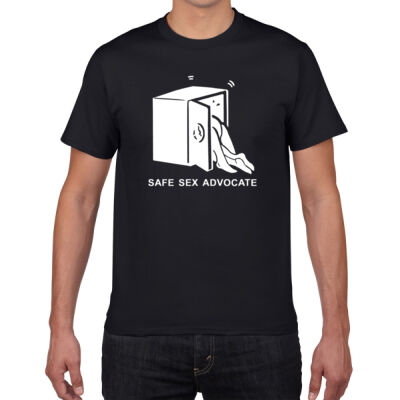 Safe Sex Advocate (Unisex black) Thumbnail