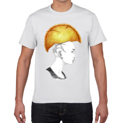 Currypok Girl (unisex, white) Thumbnail