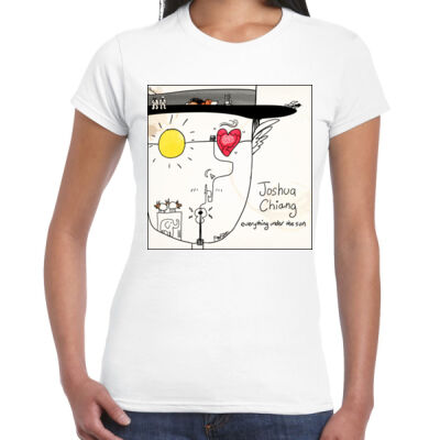 Everything Under The Sun Album Tee (Ladies, white) Thumbnail