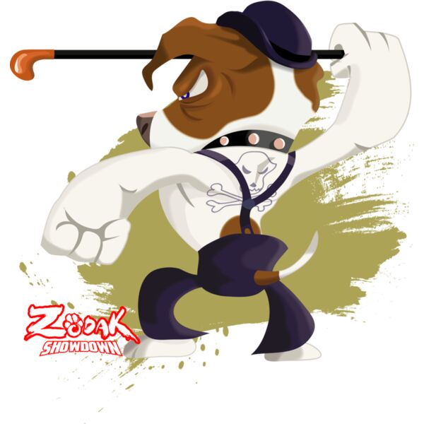 Zodak Showdown Caine Dog Thumbnail